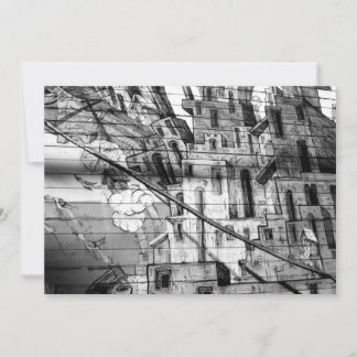 Grafite preto e branco em São Francisco