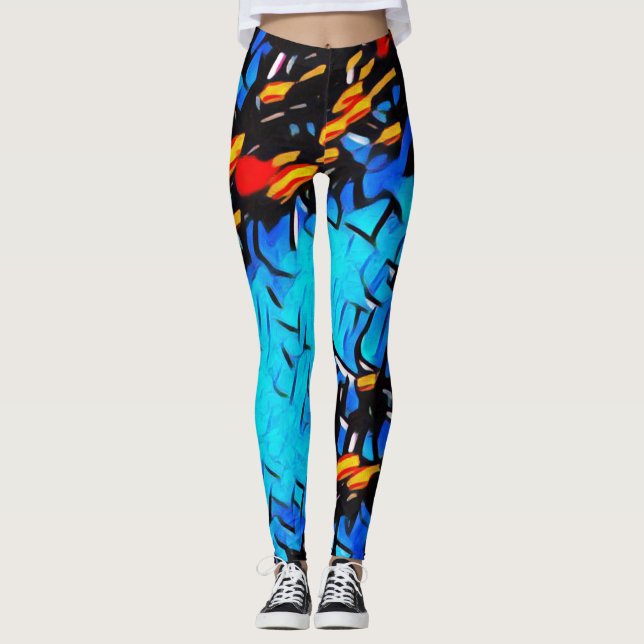 Grafite Rave Leggings Love (Frente)