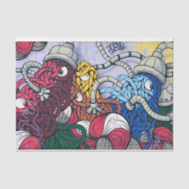 Grafite Urbano 24-2 Papel Tecido de Decoupage