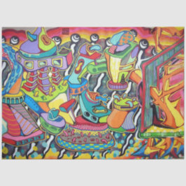 Grafite Urbano 28 Papel Tecido de Decoupage