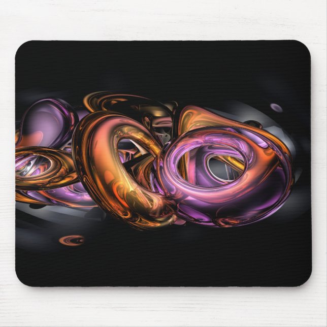 Grafites Mousepad abstrato (Frente)