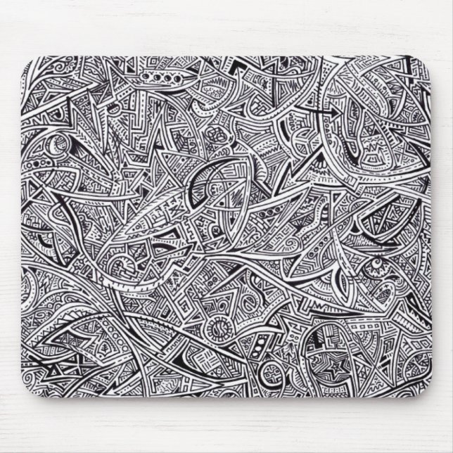 Grafites Mousepad do Sharpie (Frente)