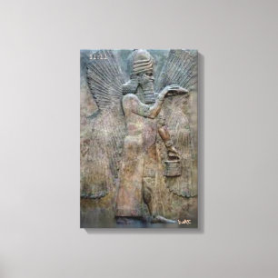 GRAFITES SUMERIAN DO ESPIRITUAL DO DMT DAS CANVAS