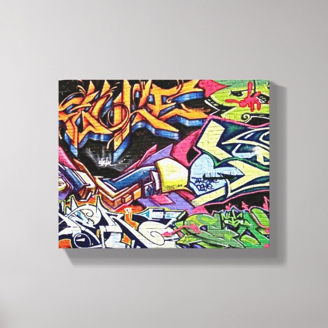 Grafitti Wall Impressão (Frente)