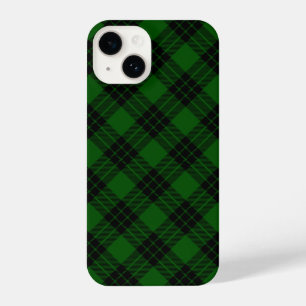 Graham tartan green black xadrez