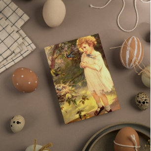 Gralha vitoriana com cartões de aves