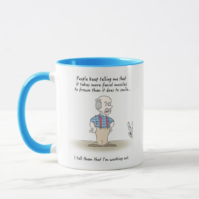 Gramps: "" Na caneca de café olhando de (Esquerda)