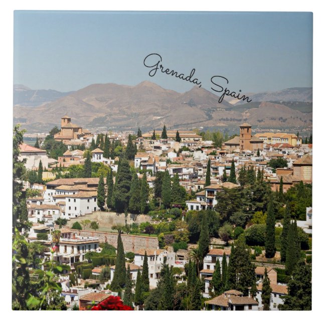 Granada, paisagem urbana Espanha (Frente)