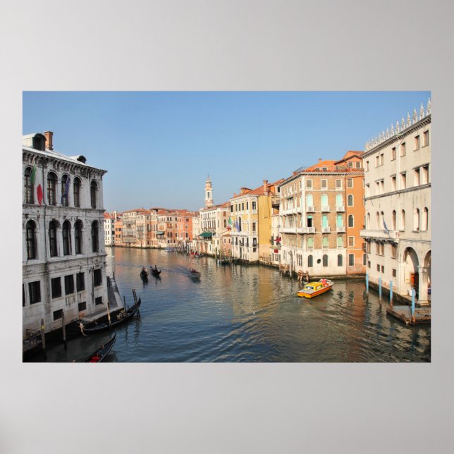 Grand canal, Venice poster (Frente)