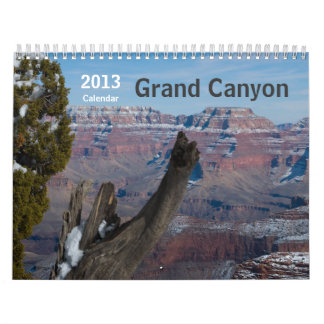 Grand Canyon de 2014 calendários