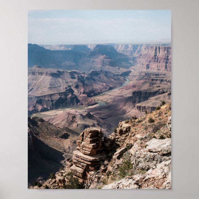 Grand Canyon Landscape Photo Poster Print (Frente)
