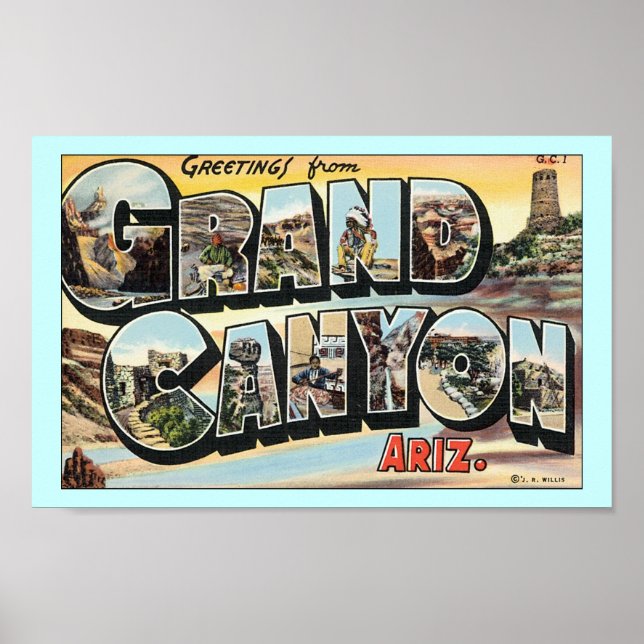 Grand Canyon Poster (Frente)