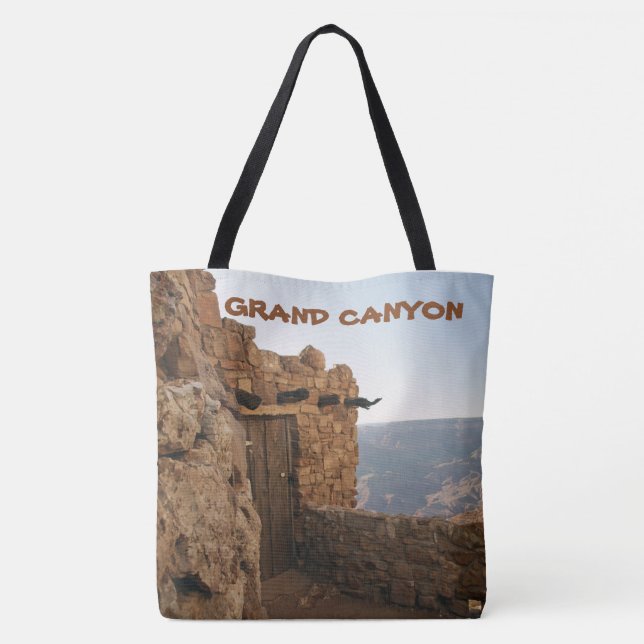 Grand Canyon Room W Exibir Bolsa do Ombro (Verso)