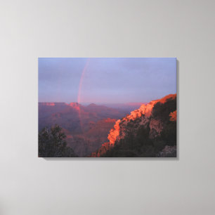 Grand Canyon Sunset Canvas Arco-íris