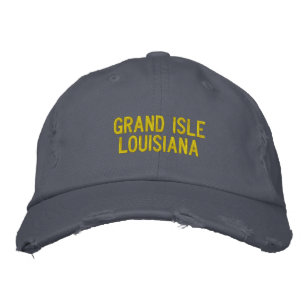 Grand Isle, Boné bordado da Louisiana