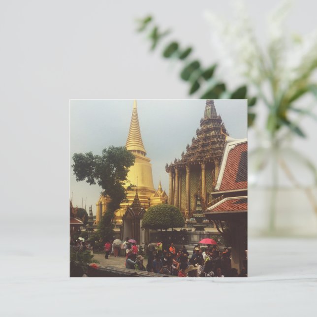 Grand Palace, Bangkok, Tailândia (Em pé/Frente)