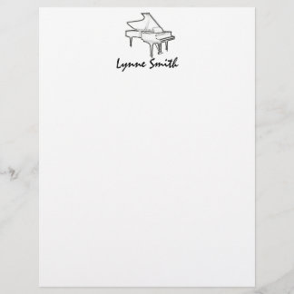 Grand Piano "Drawing" Personalizado