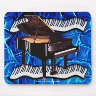 GRAND PIANO KEYS MÚSICA AMANTE Mousepad