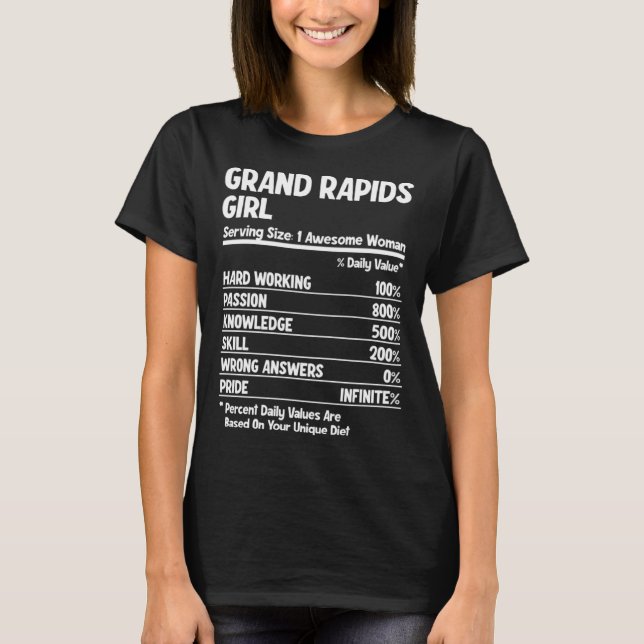 Grand Rapids Girl Pullover Hoodie (Frente)
