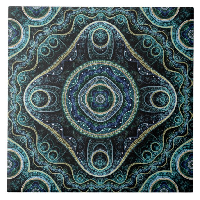 Grand Royal Julian Fractal Mandala Patterno (Frente)