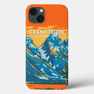 Grand Teton National Park Wyoming Vintage