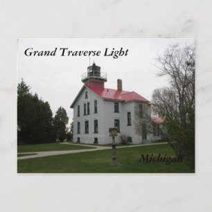 Grand Traverse Light, cartões postais do Michigan