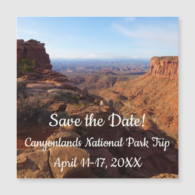 Grand View Point no Parque Nacional Canyonlands (Frente)