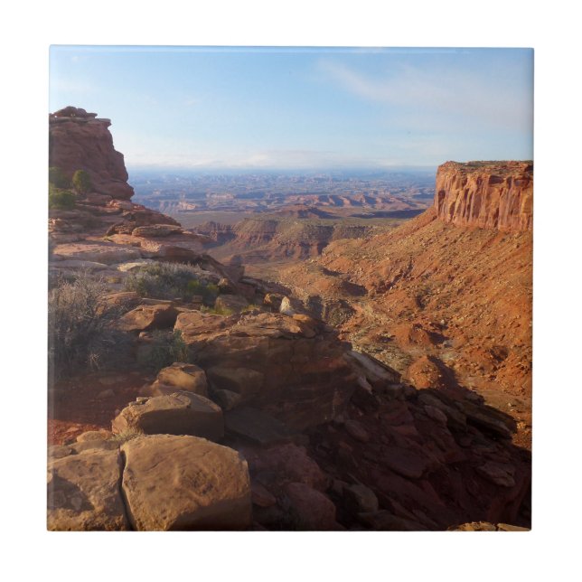 Grand View Point no Parque Nacional de Canyonlands (Frente)