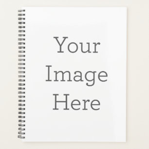 Grande (8,5" x 11") Planejador espiral de Cobrir f