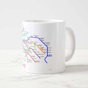 Grande A caneca de café do Rio Loire