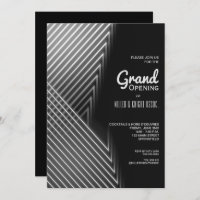 Grande Abertura de Luzes Brancas de Neon