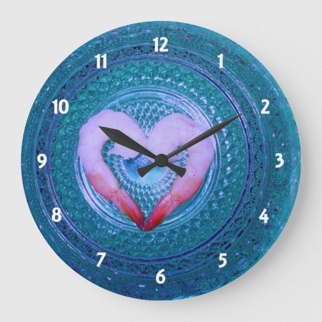 Grande Alguém Diga Relógio De Camarão (Frente)