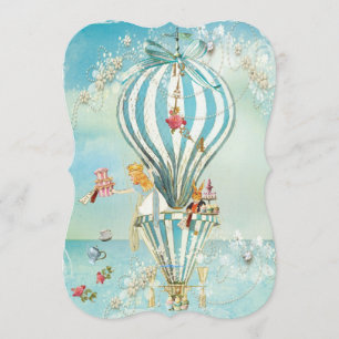 Grande Alice em convites de DieCutParty do país