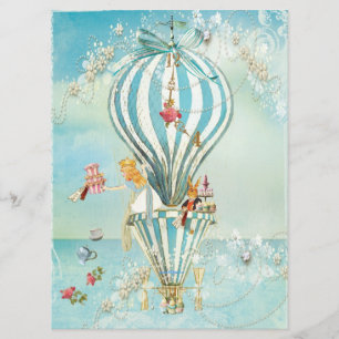 Grande Alice em convites de festas do país das