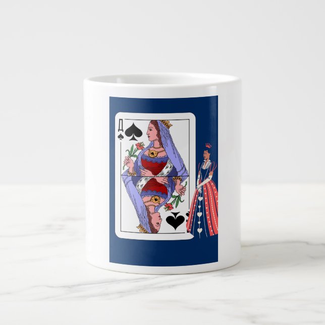 Grande Amostra de café em caneca reine belote (Frente)
