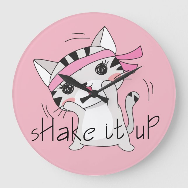 Grande Animais De Gato Cujo Relógio Se Desenvolve (Frente)