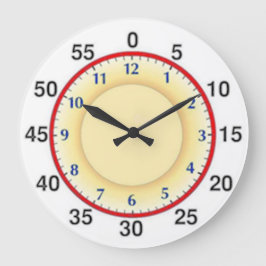 Grande Aprendendo A Informar Relógio De Tempo