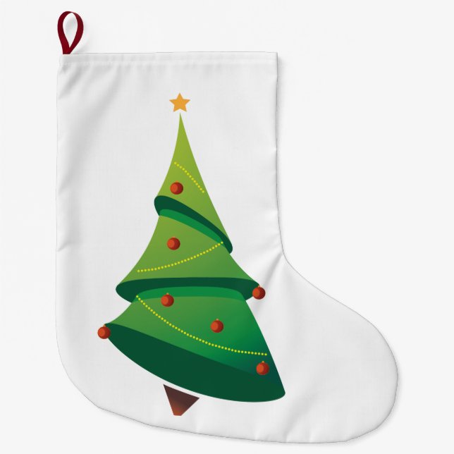 Grande Árvore de Natal Meia de Natal (Frente)