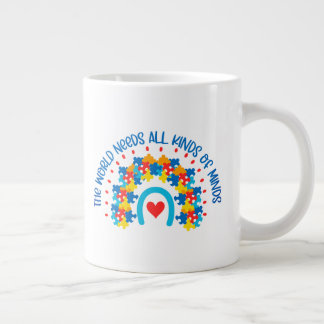 Grande Autismo - caneca gigante de café
