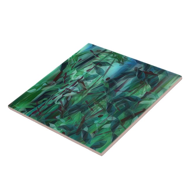 Grande azulejo cerâmico do acento (Lateral)