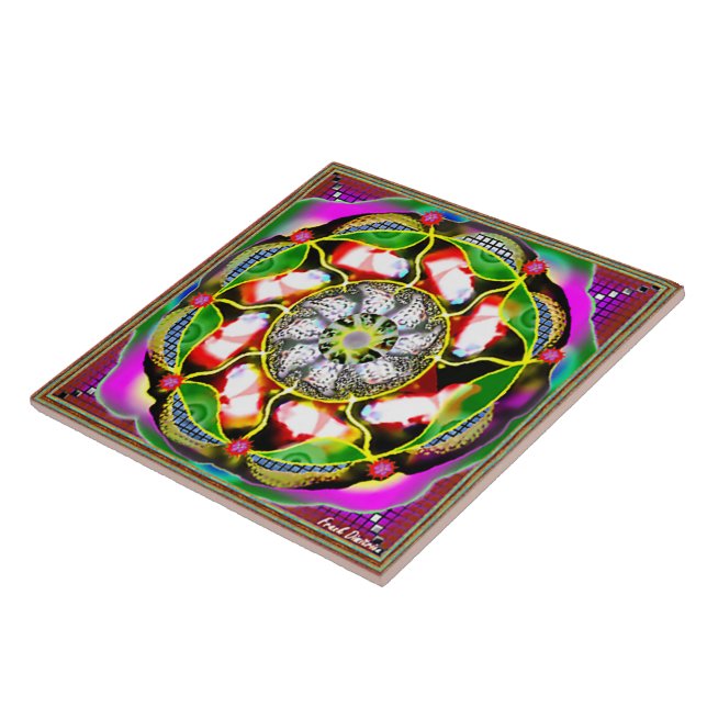 Grande Azulejo de Fotografia Cerâmica (6" X 6") (Lateral)