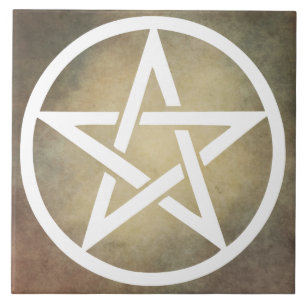 Grande azulejo do altar - terra do Pentacle