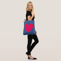 Grande Bag de Tote de Laptop Azul Editável por Cor