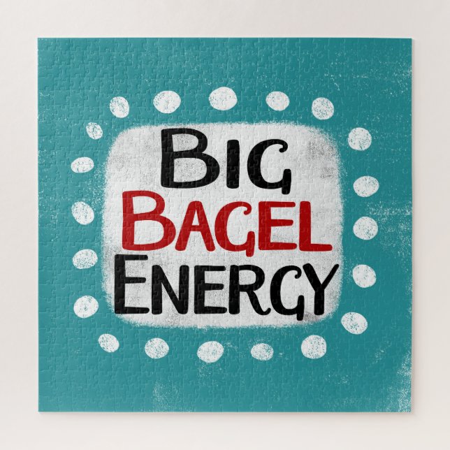 Grande Bagel Energy Jigsee Quebra-cabeça (Vertical)