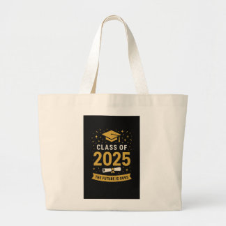 Grande bolsa de tote de graduação