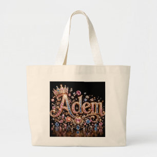 Grande Bolsa Tote Adam Crawn Sparkle