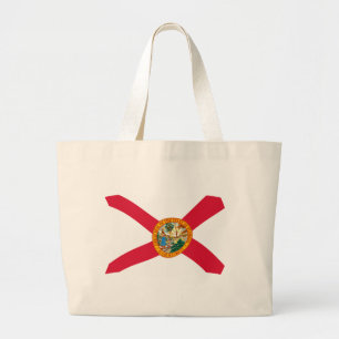 Grande Bolsa Tote Bandeira da Flórida