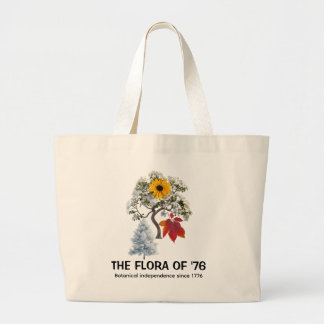 Grande Bolsa Tote Botânica Flora de '76