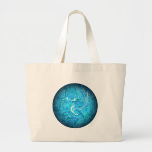 Grande Bolsa Tote Calm Tide Aesthetic