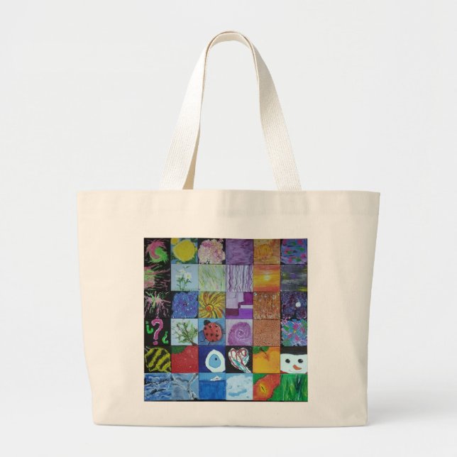 Grande Bolsa Tote Chaos 36 Mini Drop (Frente)